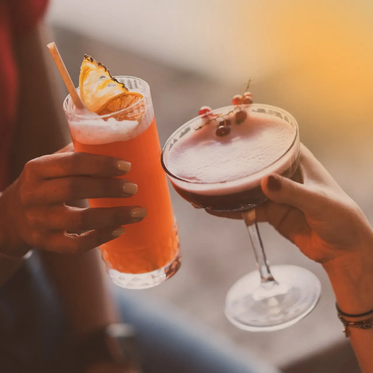 Cocktail servi à La Vista, bar à cocktails à Saint-Florent