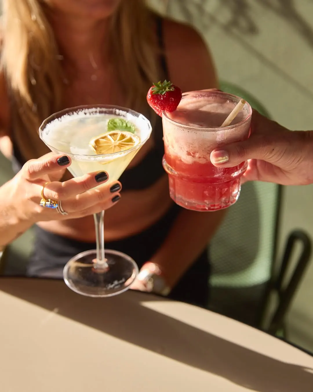 Cocktail servi à La Vista, bar à cocktails à Saint-Florent