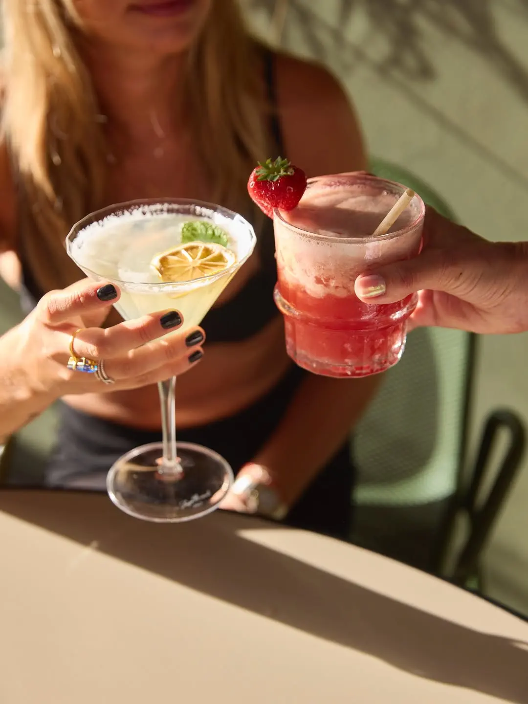 Cocktail servi à La Vista, bar à cocktails à Saint-Florent