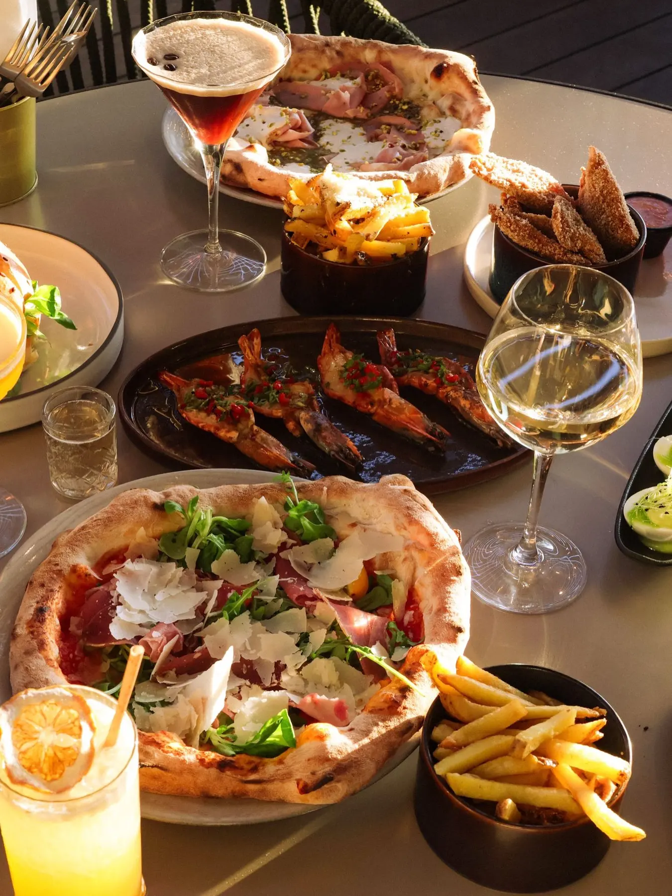 Plat servi à La Vista, restaurant à Saint-Florent