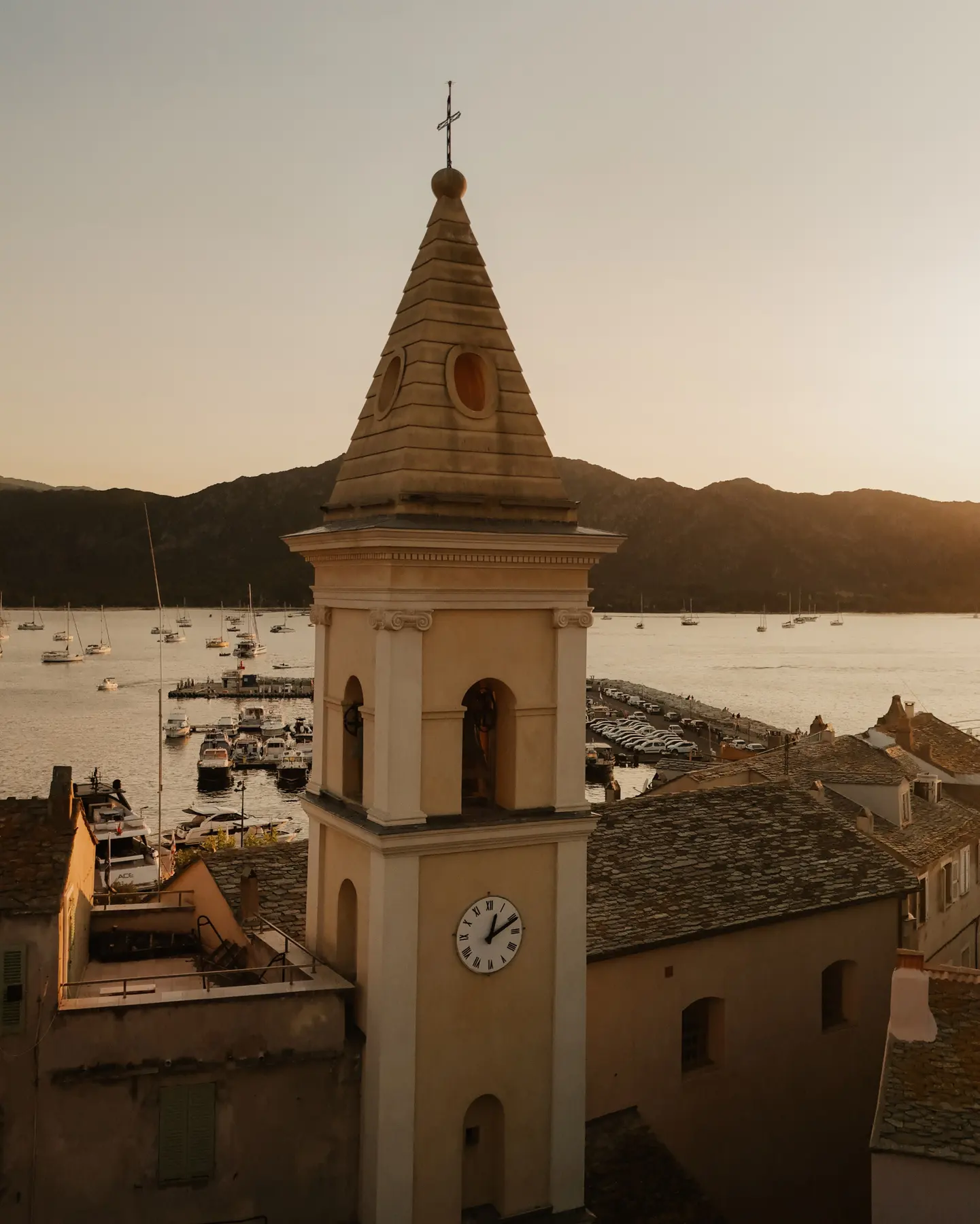 Vue depuis La Vista à Saint-Florent en Corse