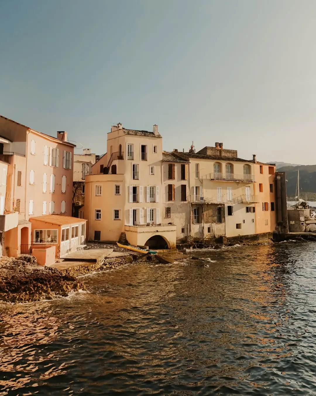 Vue depuis La Vista à Saint-Florent en Corse